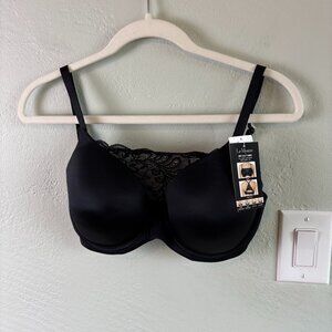 Le Mystère The Convertible Lace Back Bra Black 32DDD New With Tags